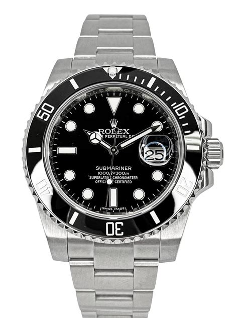 rolex submariner sans date prix|Rolex Submariner black dial.